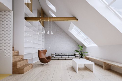 We launched the sale of luxury duplexes in Prague Karlín