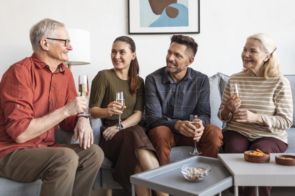 hosté na návštěvě