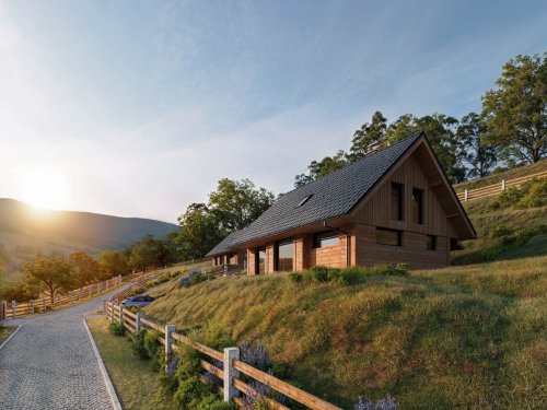 Jizerské Chalety – Luxusní bydlení v náruči probouzející se jarní přírody