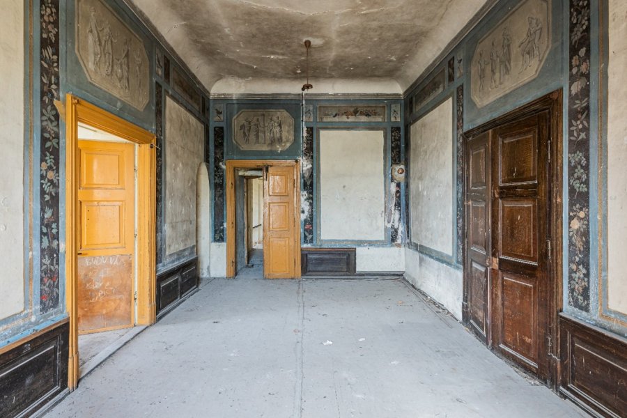 raně barokní zámek v Cítolibech v okresu Louny