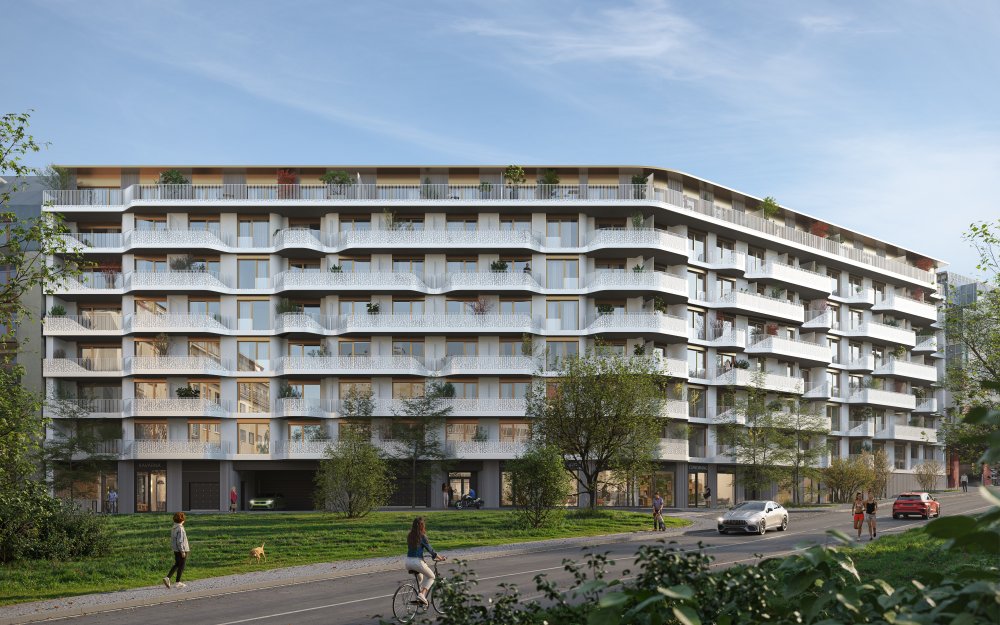 Výstavba projektu NEAR living zahájena: Moderní bydlení na rozhraní Karlína a Palmovky dostává jasné obrysy