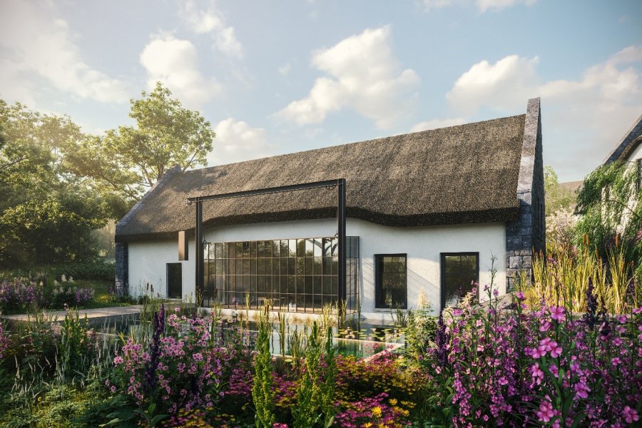 Project with building plots with building permit for five houses, Prague 8 - Bohnice