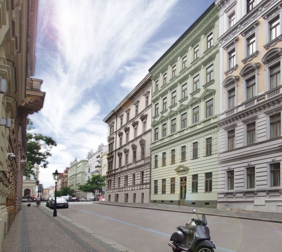 Poslední volný byt v úspěšném projektu Rezidence Všehrdova 3