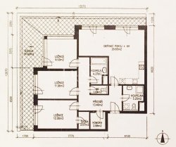 planek bytu 4+kk k prodeji