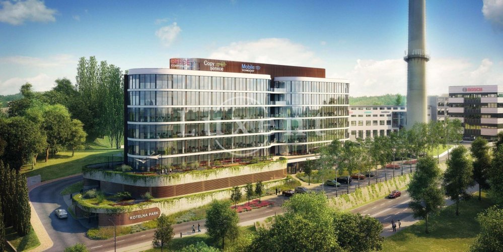 Rent of offices in a new project, 1000 sqm, Kotelna Park, Prague 5 - Radlice