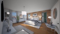 vizualizace ložnice