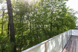 terasa s vyhledem do obory Hvezda