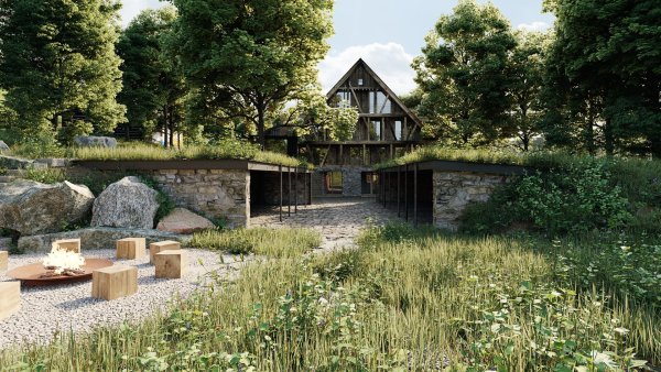 projekt s posezením