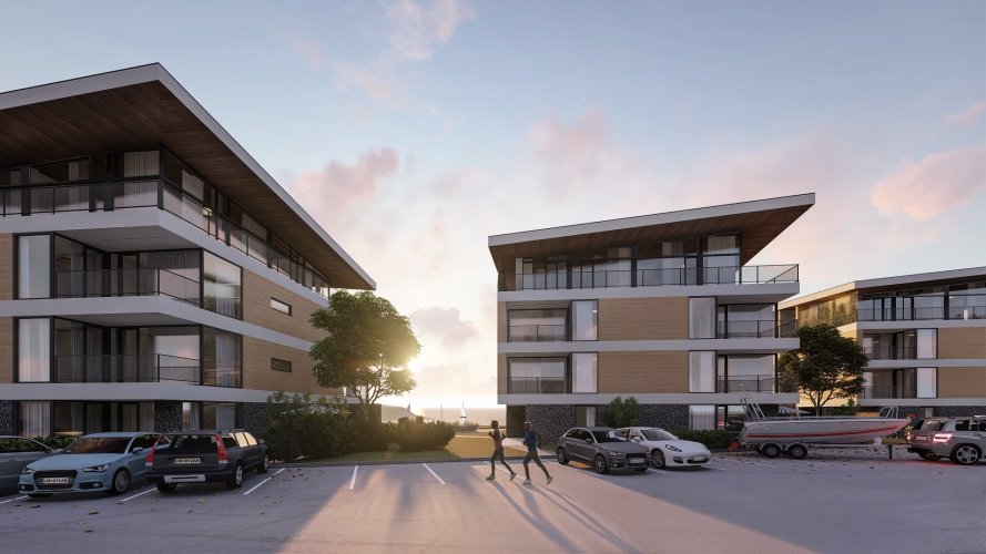 Prodej bytu 3+kk/T, 112 m2, v projektu Marina Liptov u přehrady Liptovská Mara, Slovensko