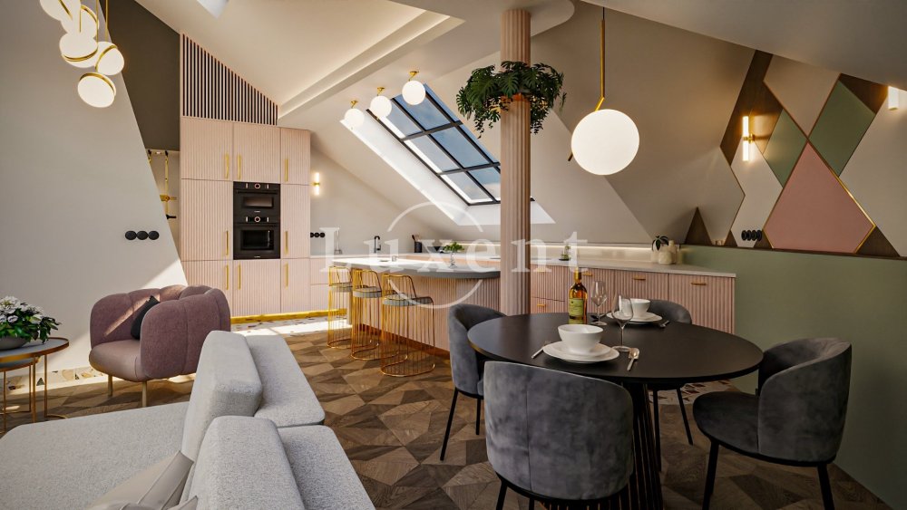 stylový obývací pokoj