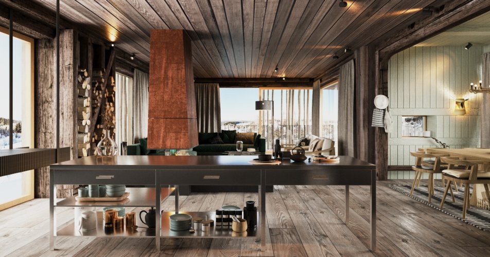 Prodej apartmánu 3+kk/B/L, 166,2 m2, v luxusním horském projektu Apartmány Albeřice, Krkonoše – Horní Maršov