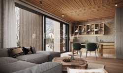 obývací pokoj s výhledem