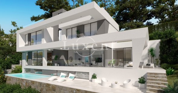 vila s bazénem