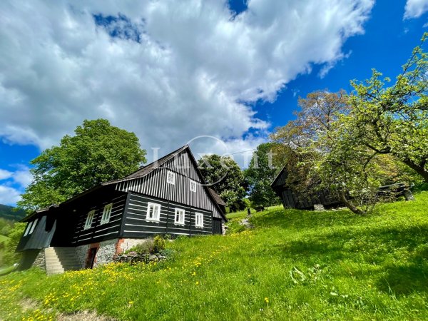 Prodej zrekonstruované roubenky  4+1/T, sauna na