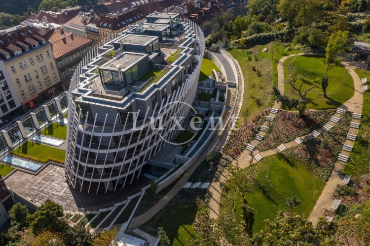 Pronájem prostorné kanceláře, Ellipsis, 341 m², Praha 5 - Smíchov