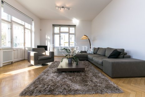 obývací pokoj v tmavém designu