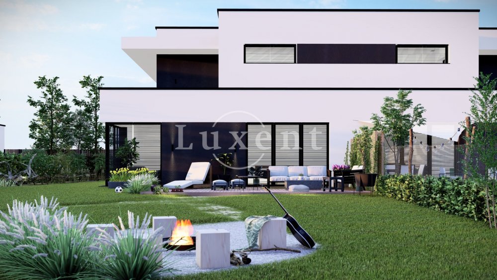 zahrada s ohništěm