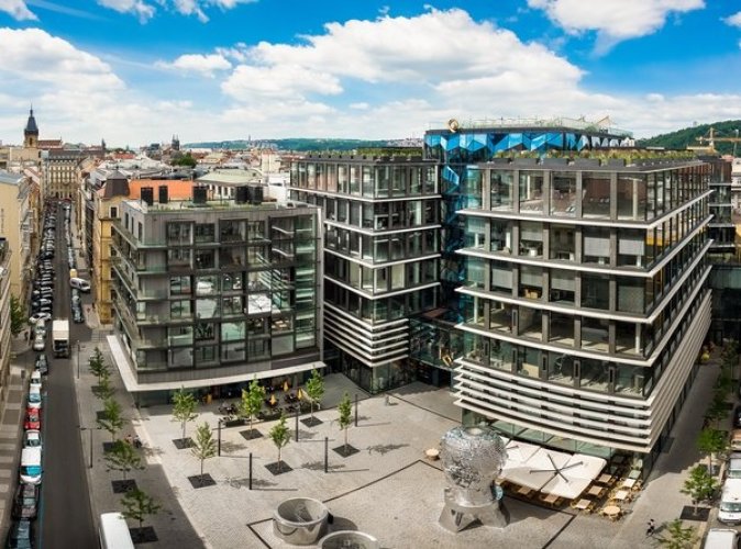 Exclusive offices for rent in Quadrio, 664 sqm, Prague 1