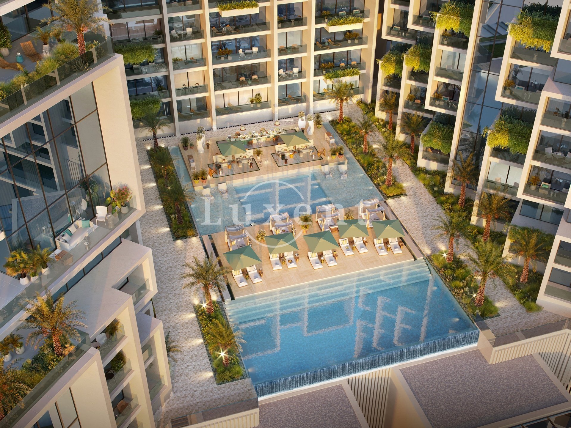 An exeptional ocean view apartment for sale 2+kt/T, 72 sqm, Dubai Luxent