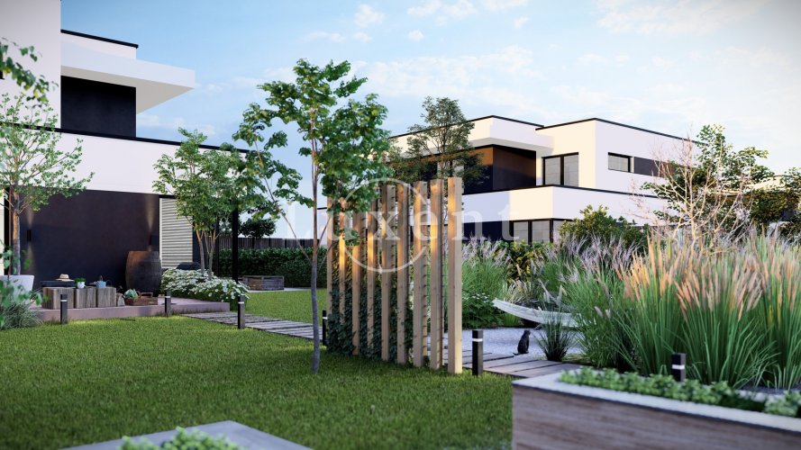 Sale of an apartment 4+kt with garden in project Červený dub, 102,5 sqm, Kostelec nad Černými lesy