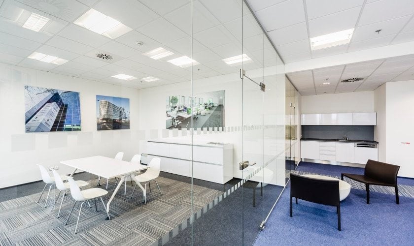 Pronájem kancelářského prostoru s terasou, 793 m², Praha 4 - Michle