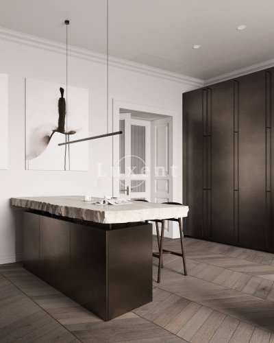 Prodej designového apartmánu 2+kk/B/S, 87,4 m2, Praha 2 - Vinohrady