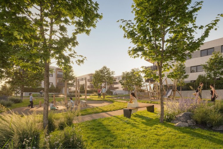 Nová Cihelna Kladno - nový nízkoenergetický developerský projekt