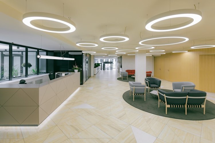 A stylish office for rent, 635 sqm, Apeiron Office Centre, Prague 8