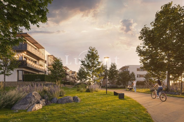 Prodej bytu 3+kk/L, 71 m2, v nízkoenergetickém projektu Nová Cihelna Kladno, Kladno – Rozdělov