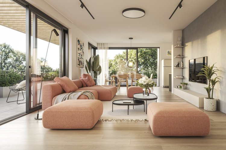 Sale of an apartment 3+kt/T, 104 sqm, in low-energy project Nová Cihelna Kladno, Kladno - Rozdělov