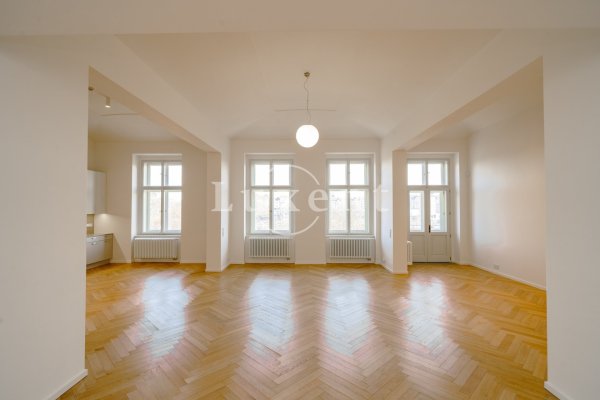 Pronájem unikátního bytu 4+kk/2B/GS, 250 m2,