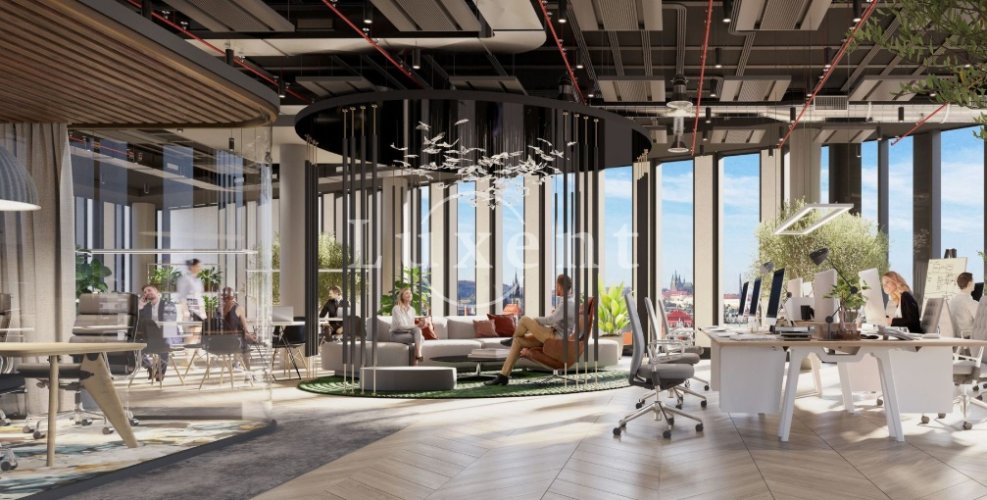 Pronájem obchodního prostoru v projektu Masaryčka, 131 m², Praha 1 - Nové Město