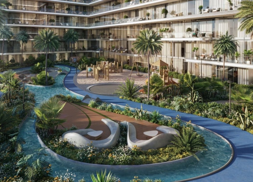 pohled na apartmány