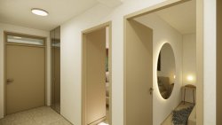 vnitřní chodba 