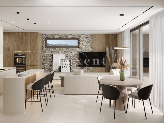 Sale of a stylish apartment 3+kt/T/GS, Croatia - Rogoznica