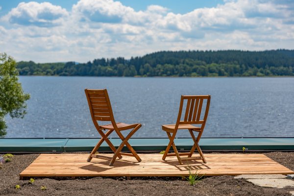 dům na břehu Lipna