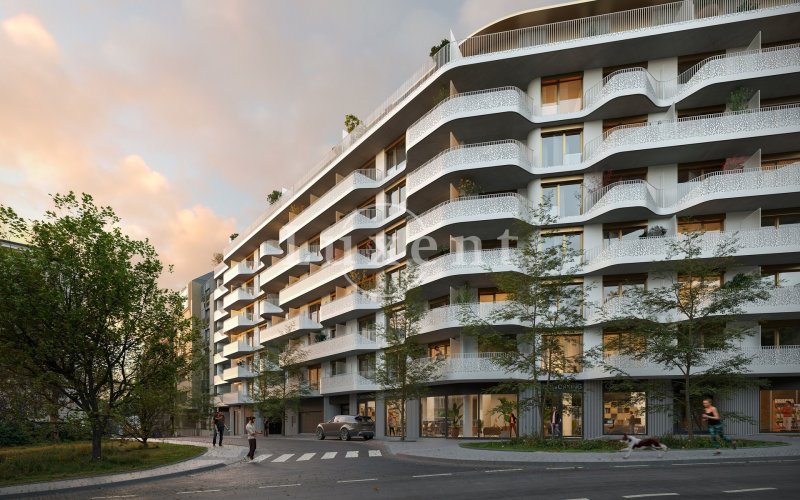 New development project – NEAR living residence, Palmovka, Prague 8