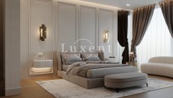 luxusní zařízení hotelového pokoje