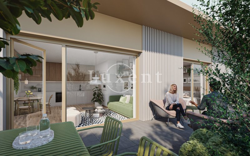 Prodej bytu 2+kk/B, 56 m², v developerském projektu NEAR living, Praha 8 – Palmovka