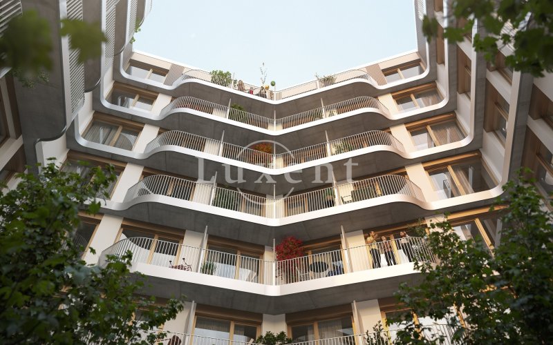 Sale of a 1+kt/B apartment, 27,6 sqm, in the NEAR living development project, Prague 8 – Palmovka