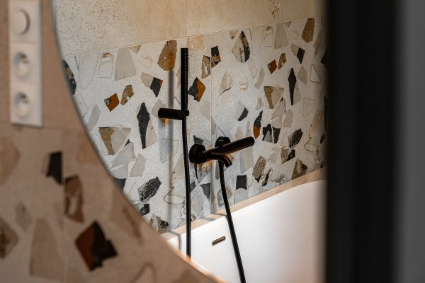 zařízená koupelna