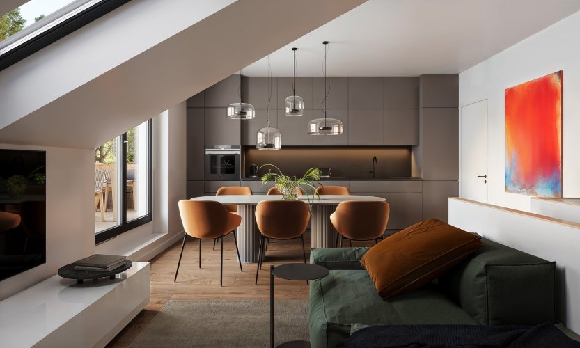 Sale of a 3+kt/2T apartment, 86.9 sqm, in the Na Nároží residence, Prague 8 – Kobylisy