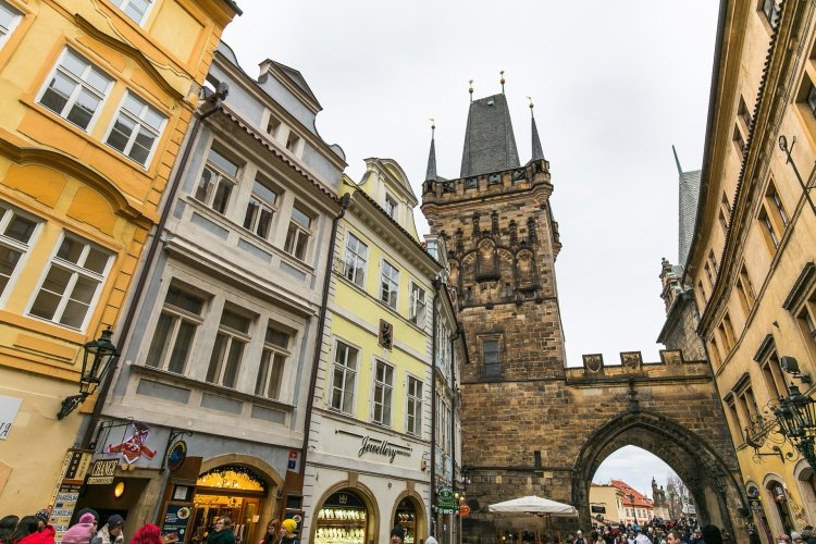 Rent of a flat 1+kt/T, 35 sqm by the Charles bridge, Prague 1 - Lesser Town