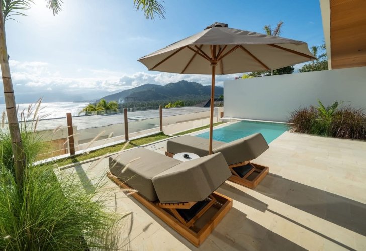 Luxury villa with sea view for sale, 2+kt, 165 sqm, Candidase, Bali - Indonesia