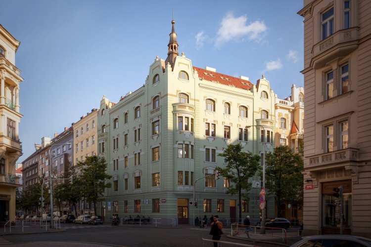 Rezidenční projekt Slavíkova 6 na Královských Vinohradech