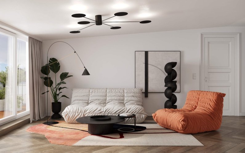 Prodej bytu 4+kk/T na Královských Vinohradech, Praha 2