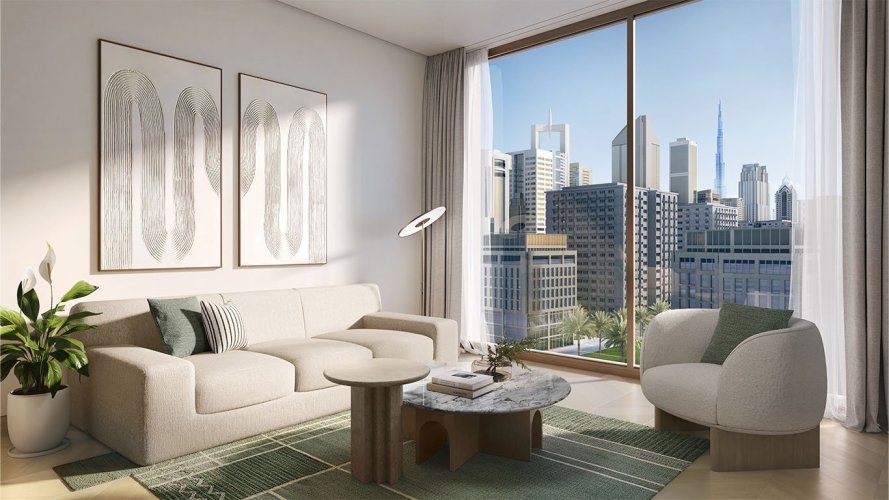 Modern studio for sale, 46 m², Dubai, UAE