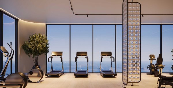 výhledy z posilovny 