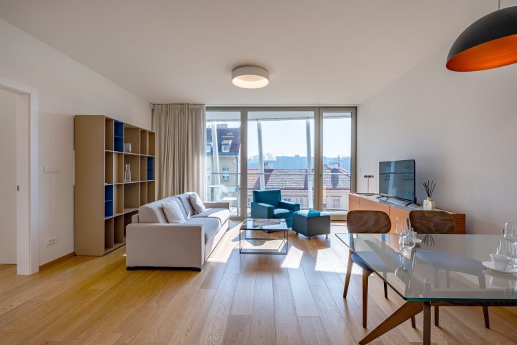 Rent apartment 2+kt/T, 62 m², Prague - Smíchov
