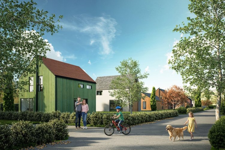 Prodej zasíťovaného stavebního pozemku 858 m², Klášterní Skalice, Středočeský kraj